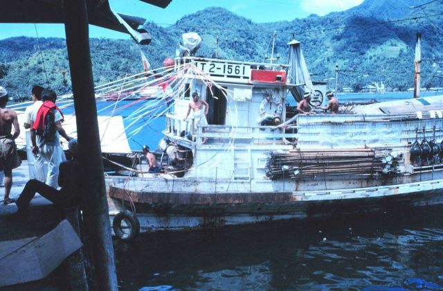 Japanese tuna longliner at Pago Pago Picture