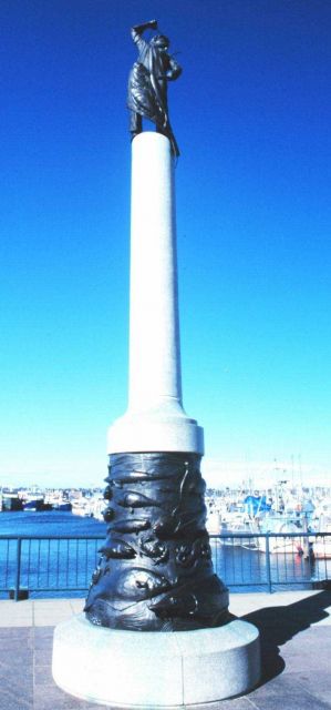 Fishermen's Memorial at Seattle dedicated to those who lost their lives at sea Picture