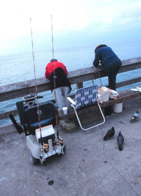 Local piers provide access to recreational fishing for thousands throughout the United States Picture