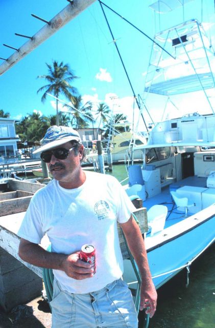 Ted Esposito, a local charter boat skipper. Picture