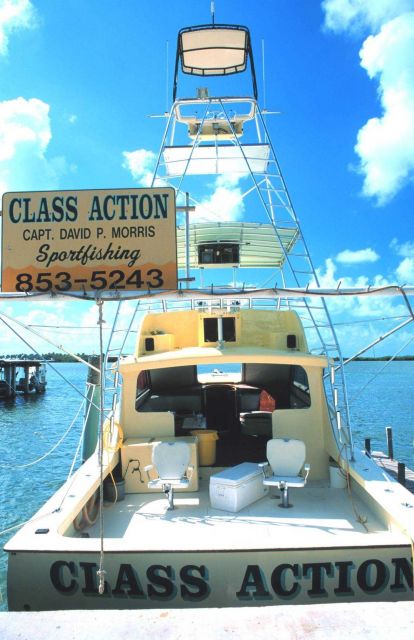 The CLASS ACTION waits for customers at Bud N' Mary's Marina Picture