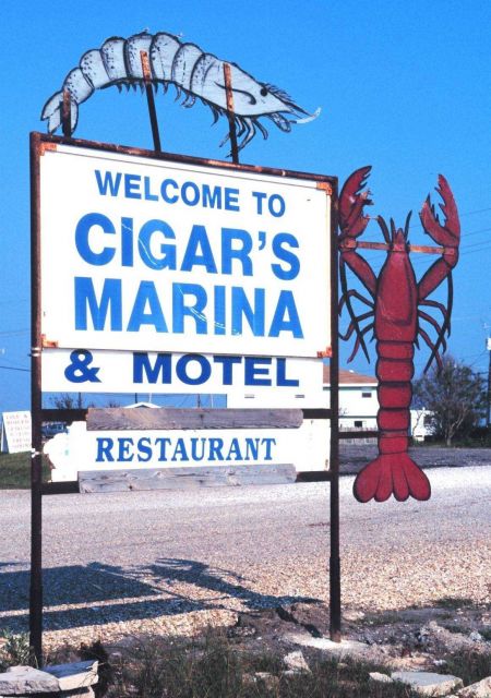 Cigar's Marina offers fishermen a place to stay as well as go fishing. Picture