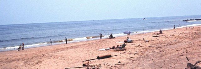Surf fishing at Sandy Hook Picture