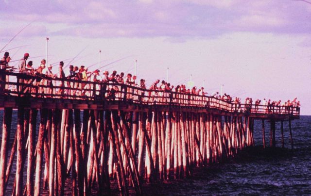 The fishing pier at Kitty Hawk Picture