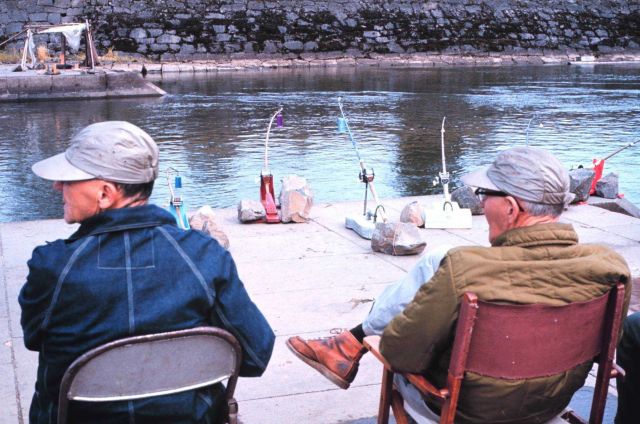 Another hard day of fishing. Picture