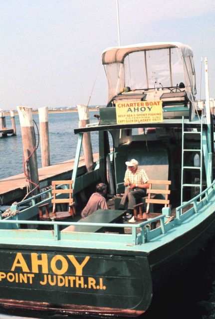 The AHOY, a charter boat ready for customers Picture