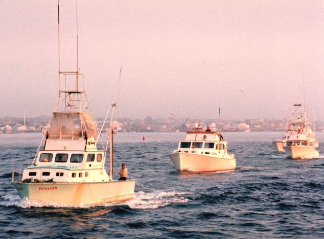 Headed out from Point Judith during the United States Atlantic Tuna Tournament Picture