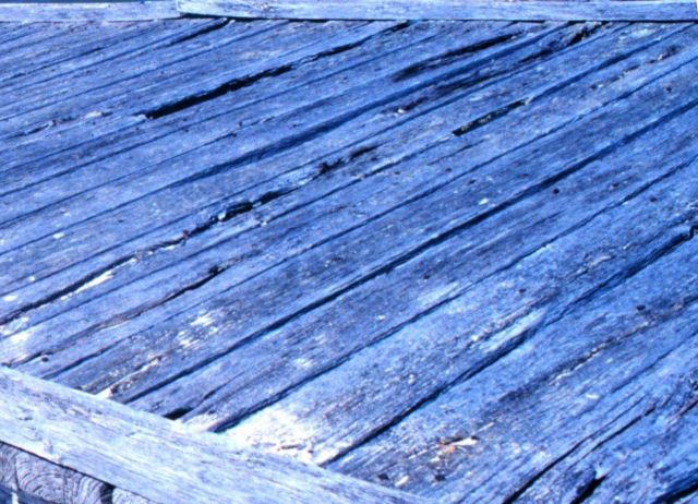 Surface of a weather-beaten pier at Westland Beach Picture