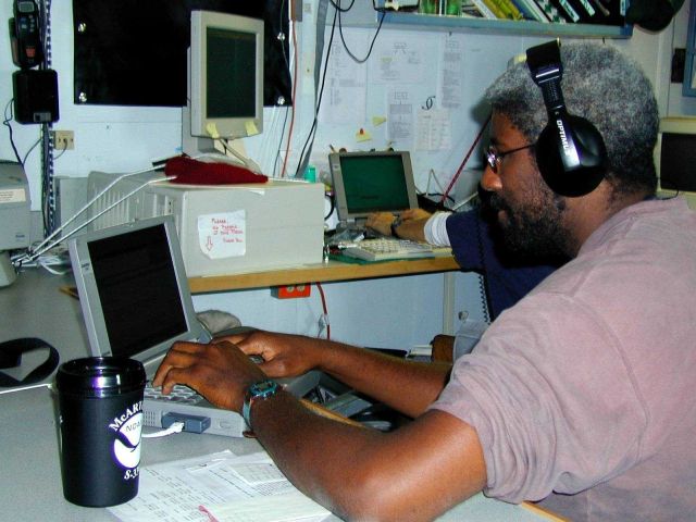 Monitoring marine mammal vocalizations on the NOAA Ship McARTHUR Picture