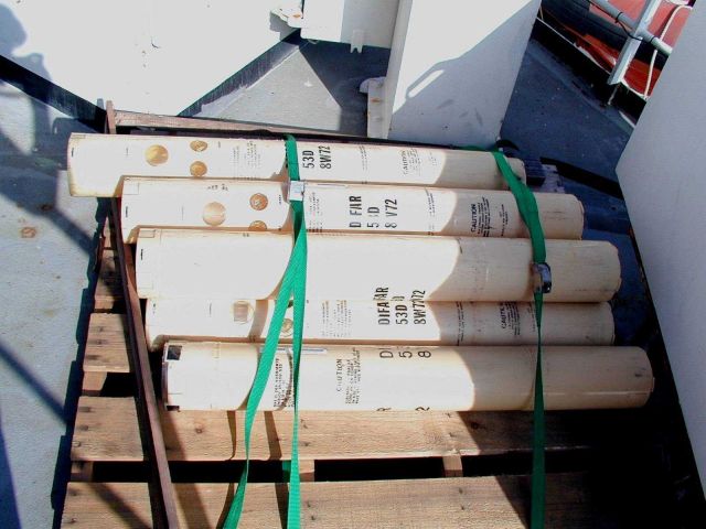 Directional frequency and ranging devices - sonobuoys for monitoring marine mammal vocalizations. Picture