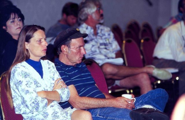 Members of the fishing community attending a meeting proposing conservation measures to cut the number of allowable fishing days. Picture