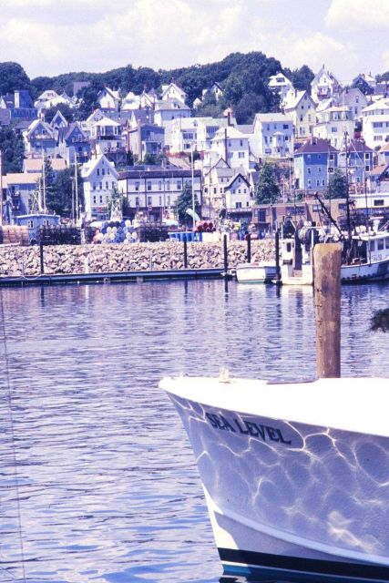 Gloucester, Massachusetts, has a long history of whaling, fishing, and shipping. Picture