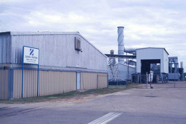 Menhaden plants, like this one in Moss Point, Mississippi, have long provided good jobs in coastal towns. Picture