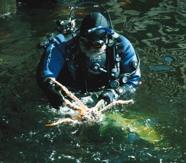 Returning with catch Picture