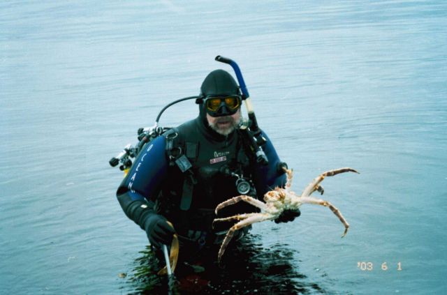 Returning with catch Picture