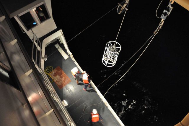 CTD operations off the BELL M Picture