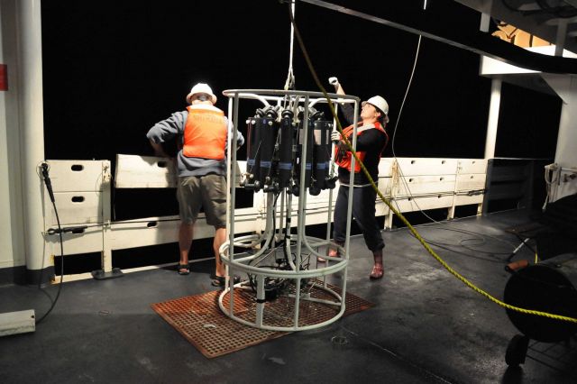 CTD operations off the BELL M Picture