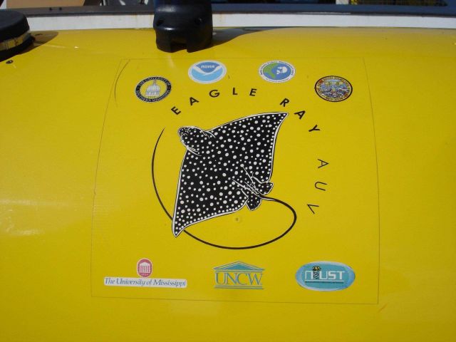 Testing the Eagle Ray AUV ( Autonomous underwater vehicle) from the NOAA Ship HENRY BIGELOW Picture