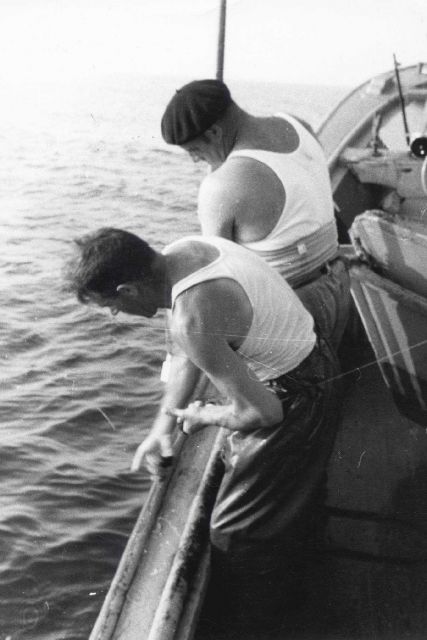 Tuna caught with rod and reel and live bait Picture