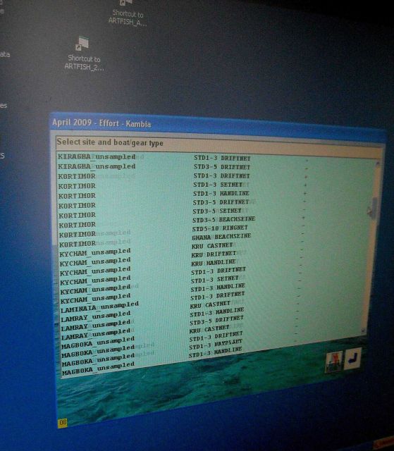 Digitized fishery observer data Picture