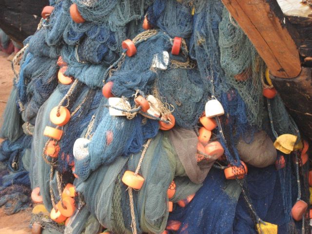 Ghanaian fishing nets Picture