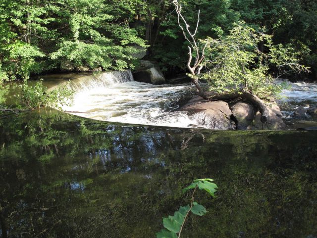 Hunt's Mill Dam on the Ten Mile River Picture