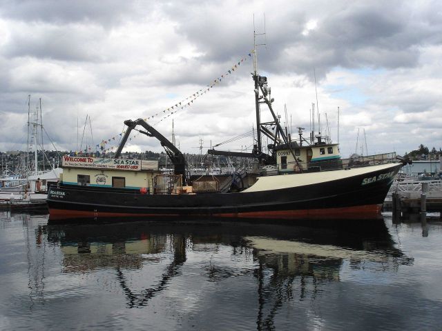 Crab fishing vessel highlighted on the Discovery Channel Series 