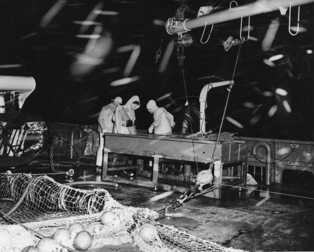 Plankton sampling on the ALBATROSS IV Picture