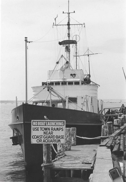 Research vessel CRAWFORD at Woods Hole Picture