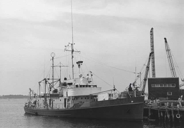 Research vessel CRAWFORD at Woods Hole Picture