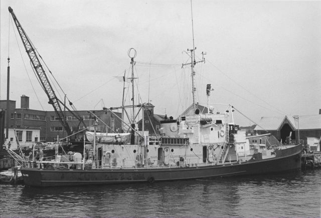 Research vessel CRAWFORD at Woods Hole Picture