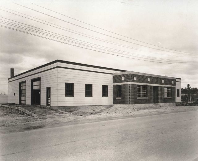 Exterior of new fish packing plant Picture
