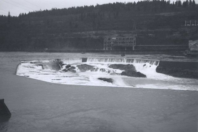 Willamette Falls three weeks after fish6671. Picture