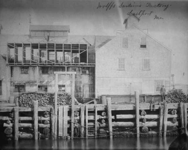 Wolffs Sardines Factory, Eastport, ME. Picture