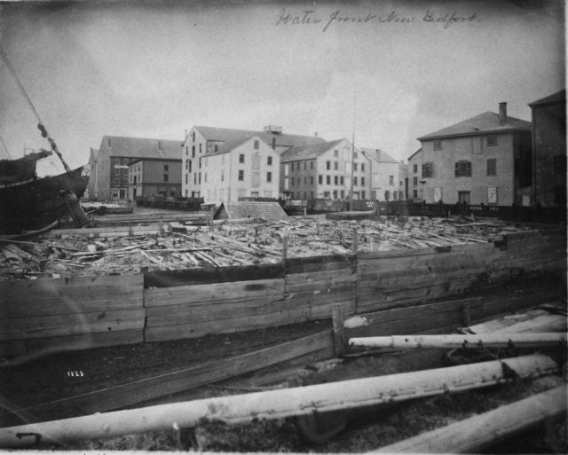 Waterfront, New Bedford, MA. Picture