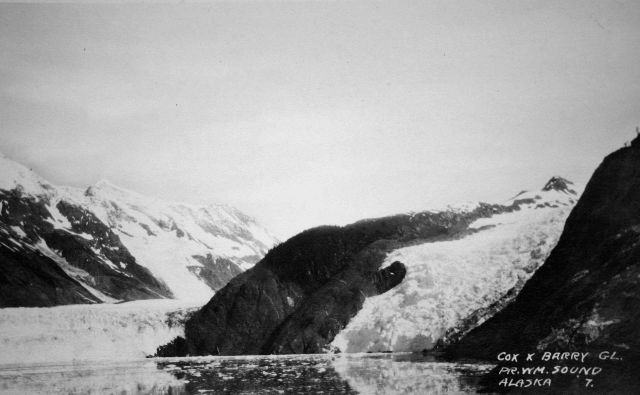 Cox and Barry glacier, Prince William Sound, AK. Picture