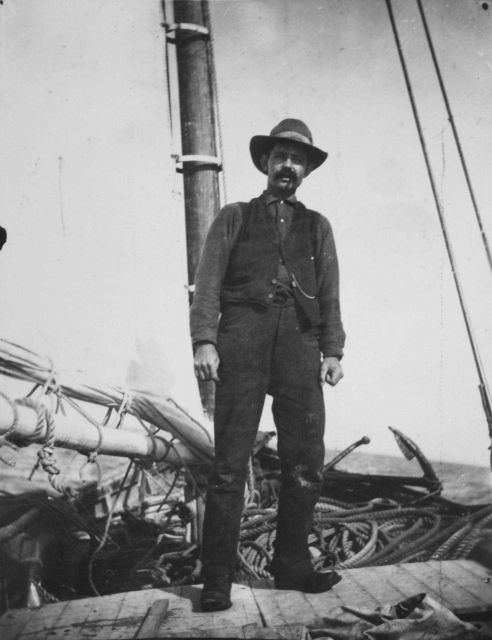 Texas fisherman. Picture