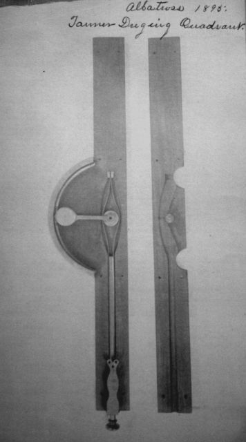 Albatross, Tanner dredging quadrant, 1895. Picture