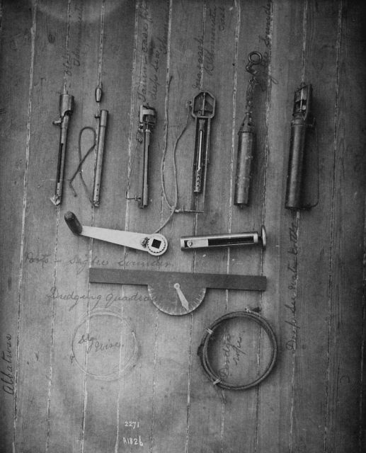 Albatross, sampling tools. Picture