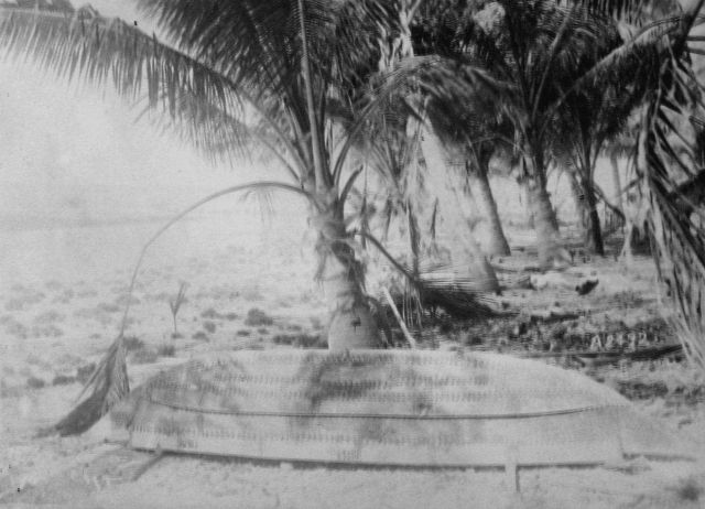 Native boats, Albatross, South Seas, 1900, Akiaki Island, Paumotu Ids. Picture