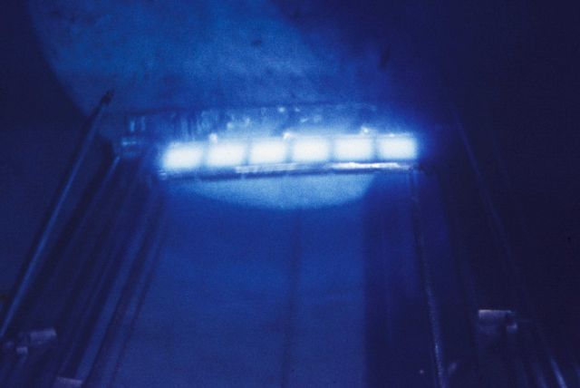 Looking down at radiation cell at BCF Gloucester Technological Laboratory Picture