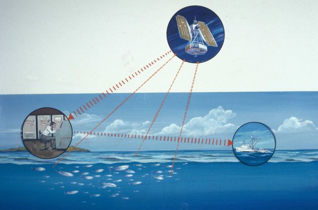 For many years, BCF oceanographers have worked with space technology to analyze data from manned and unmanned spacecraft and have related these data t Picture