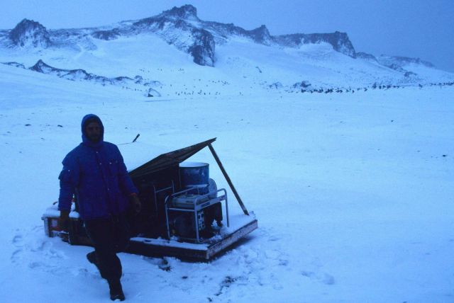 A critical component of any Antarctic field station: the generator. Picture