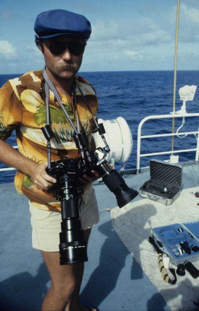 A wildlife photographer . Picture