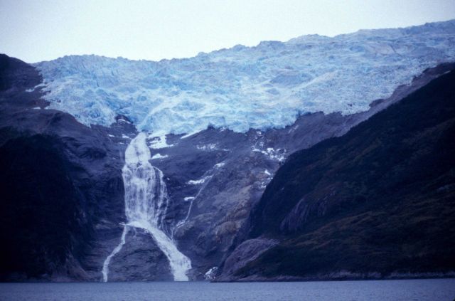 Glacier, South Shetland Islands. Picture