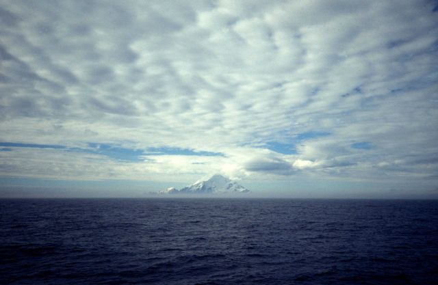 Snow covered mountain, South Shetland Islands. Picture