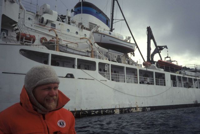 R/V Surveyor, South Shetland Islands, Antarctica. Picture