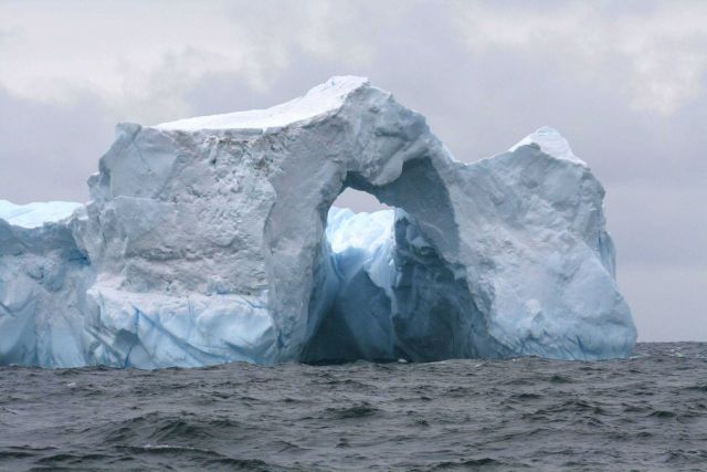 Beautiful iceberg formation, South Shetland Islands. Picture