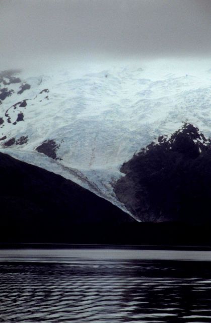 Glacier's edge, South Shetland Islands, 1987. Picture
