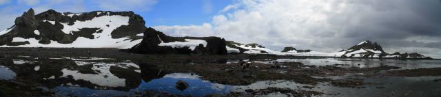 The Antarctic landscape, South Shetland Islands. Picture